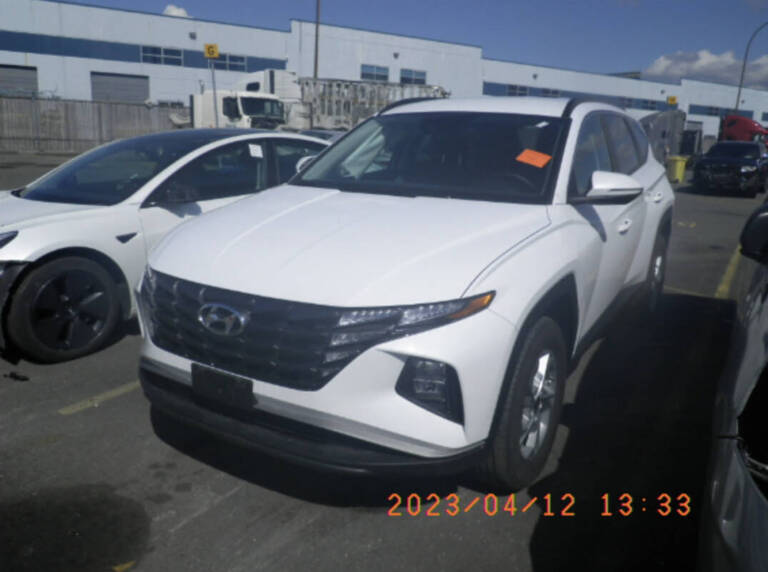 Внос на 2022 Hyundai Tucson от Канада